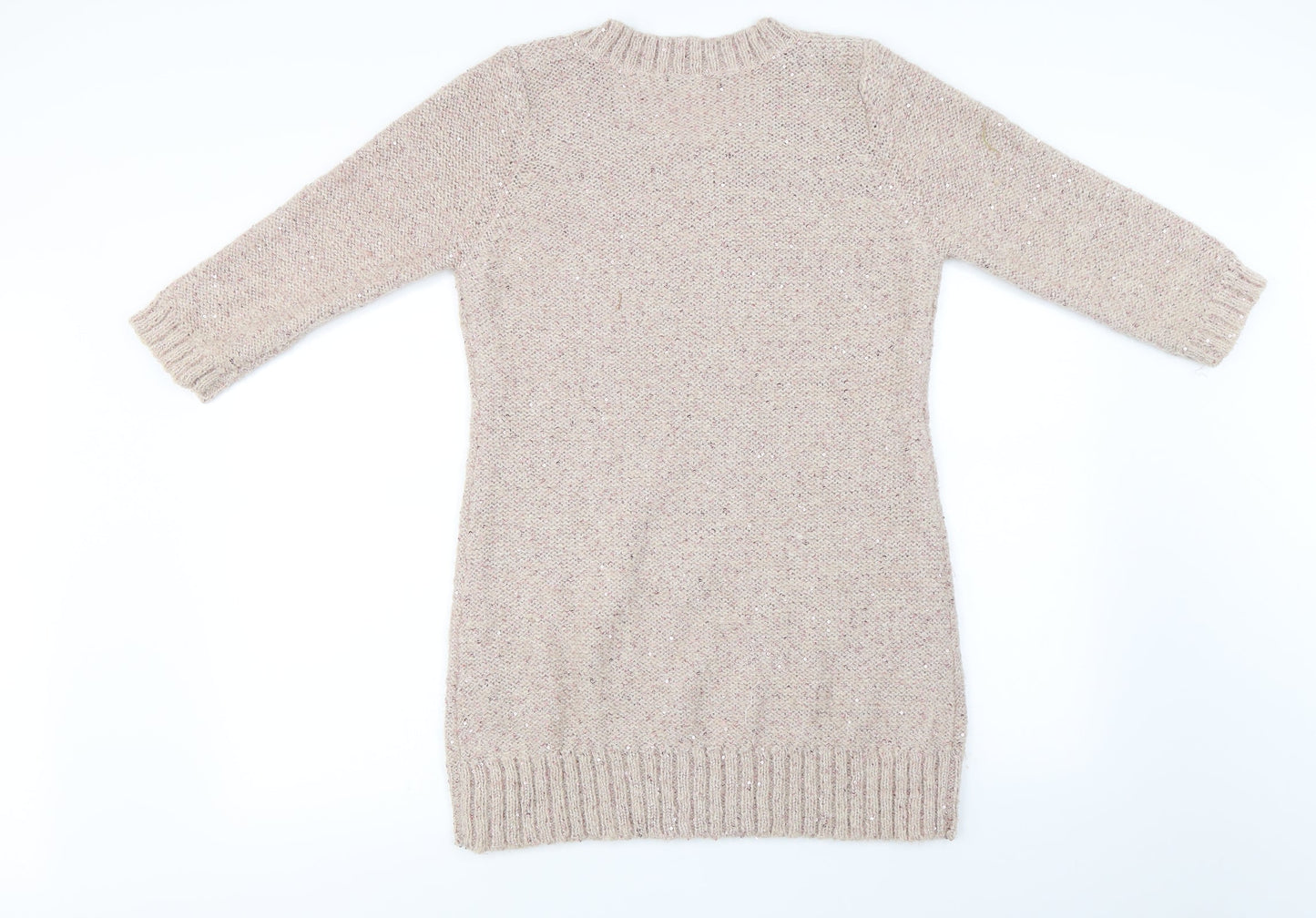 M&Co Womens Pink   Pullover Jumper Size M