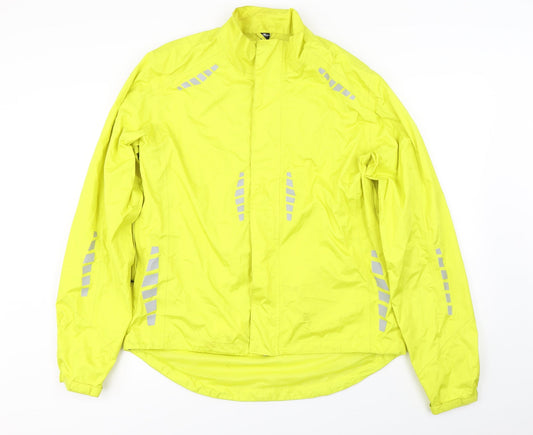 Crane Sports  Mens Yellow   Jacket Coat Size L