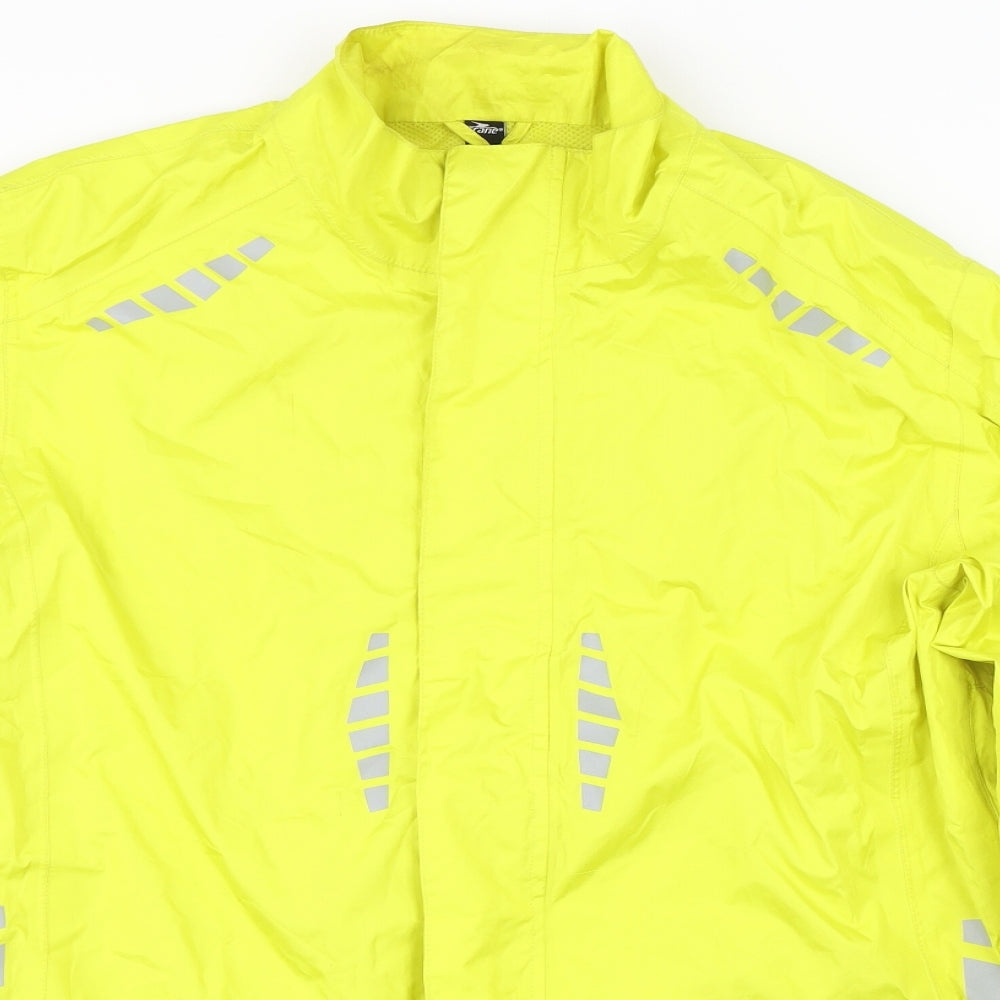 Crane Sports  Mens Yellow   Jacket Coat Size L