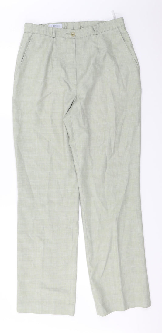 Blanchelle  Womens Green   Trousers  Size 14 L27 in
