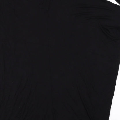 Preloved Debenhams Womens Black   Basic T-Shirt Size L - Label