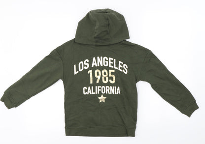 Primark Girls Green   Pullover Hoodie Size 9-10 Years