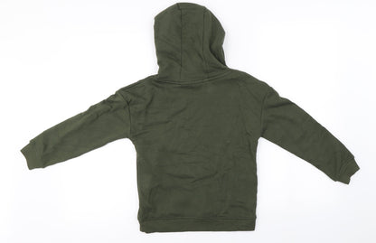 Primark Girls Green   Pullover Hoodie Size 9-10 Years