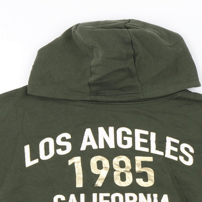 Primark Girls Green   Pullover Hoodie Size 9-10 Years