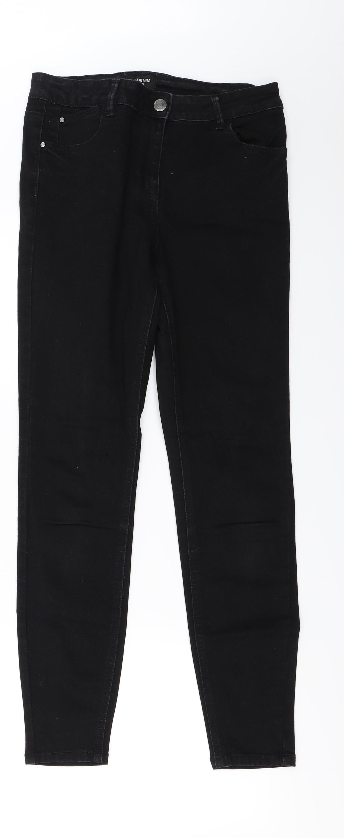 denim  Womens Black   Skinny Jeans Size 10 L26 in