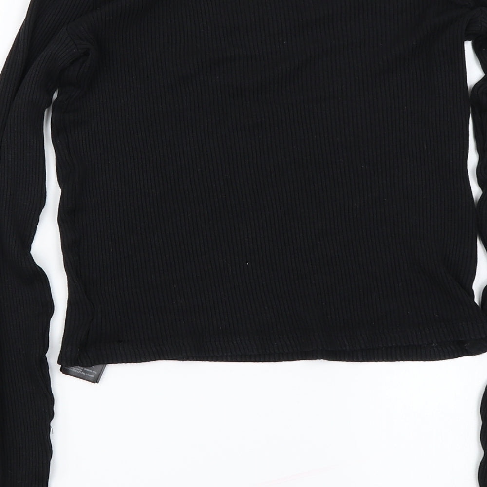 H&M Womens Black   Pullover Jumper Size 6