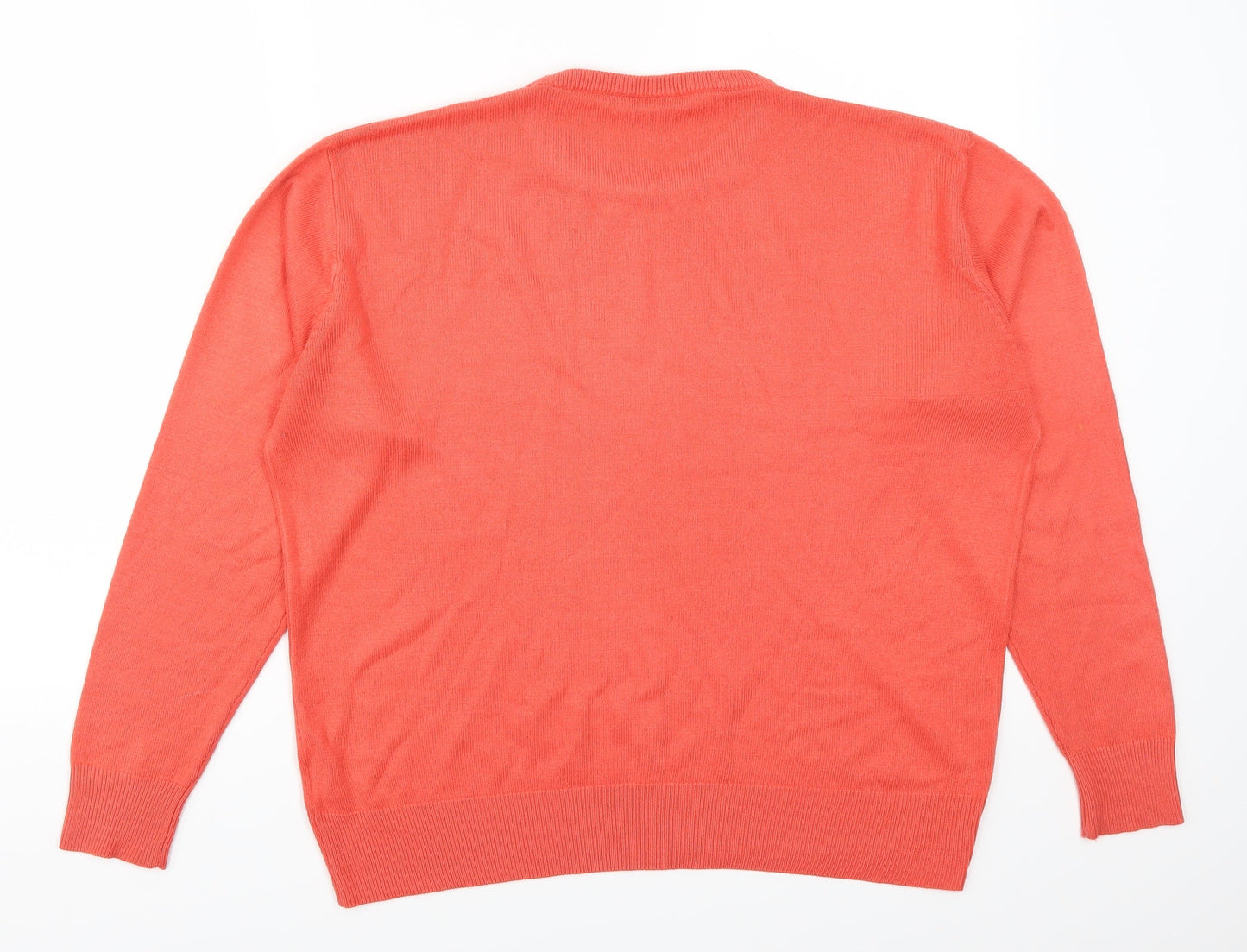 Paoluc Womens Pink   Pullover Jumper Size L