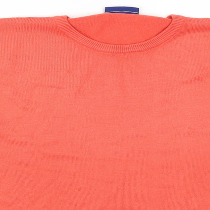 Paoluc Womens Pink   Pullover Jumper Size L
