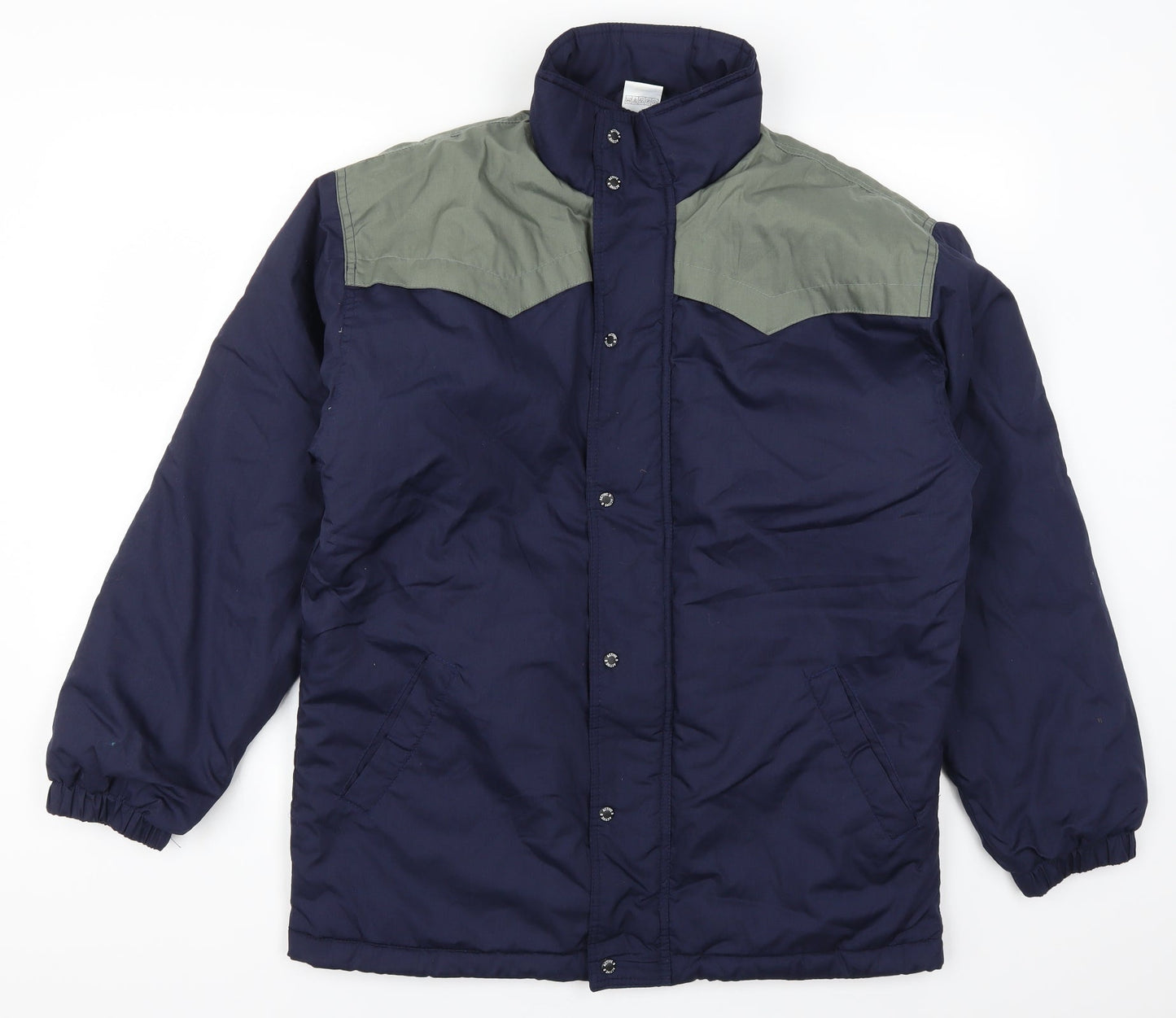 Preworn Womens Blue   Jacket Coat Size 16
