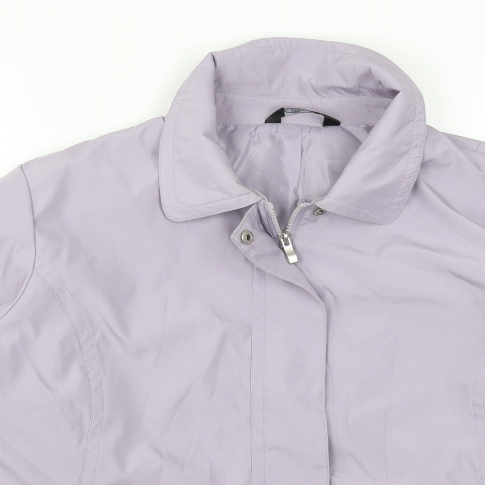 Bonmarché Womens Purple   Jacket Coat Size L