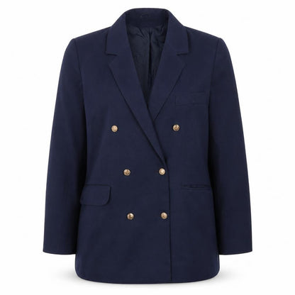 Classics Woman Womens Blue   Jacket Suit Jacket Size 14