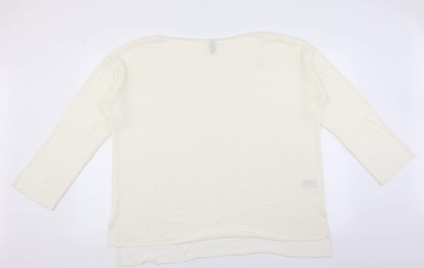 Divided by H&M Womens Ivory   Pullover Jumper Size L