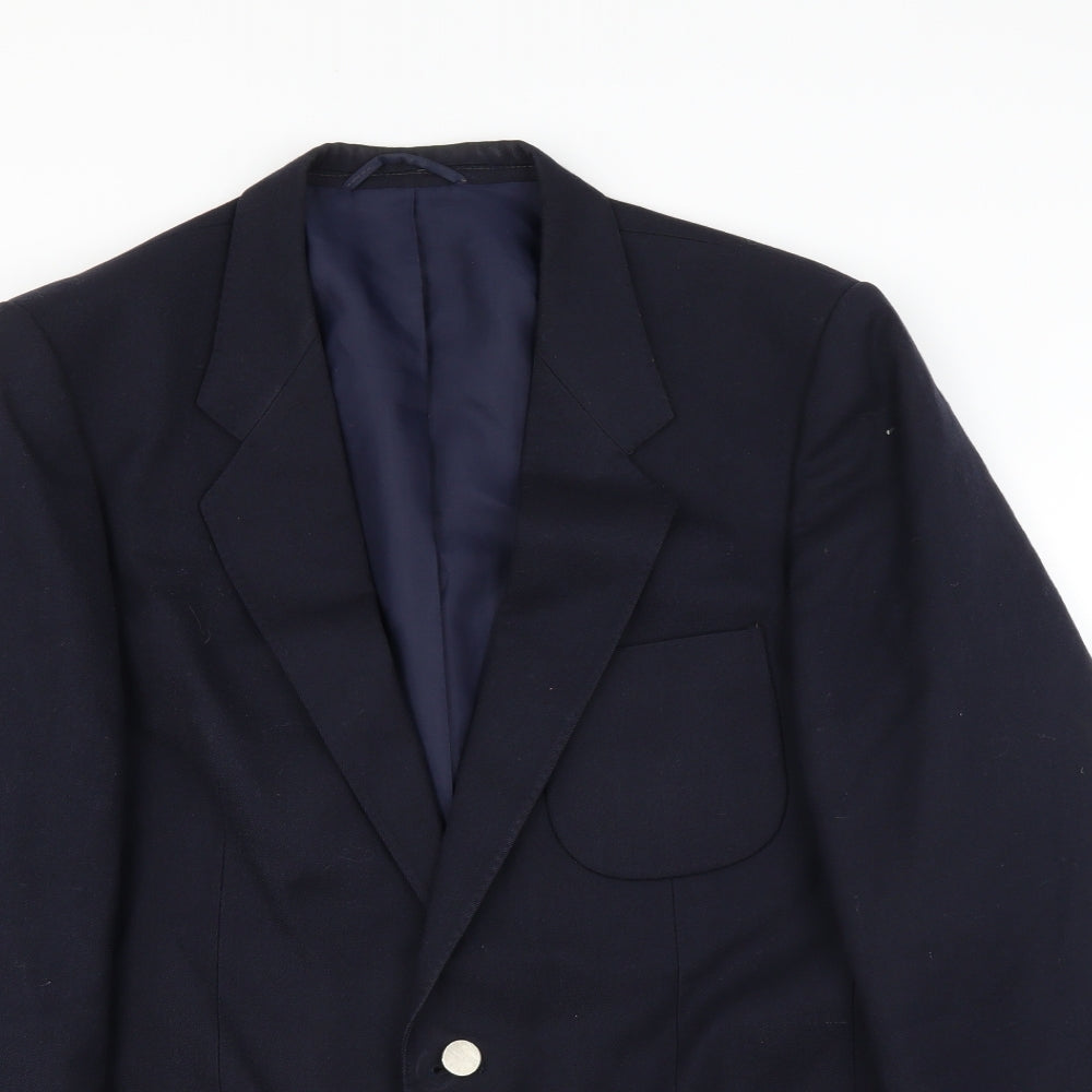 C&A Mens Blue   Jacket Suit Jacket Size 38