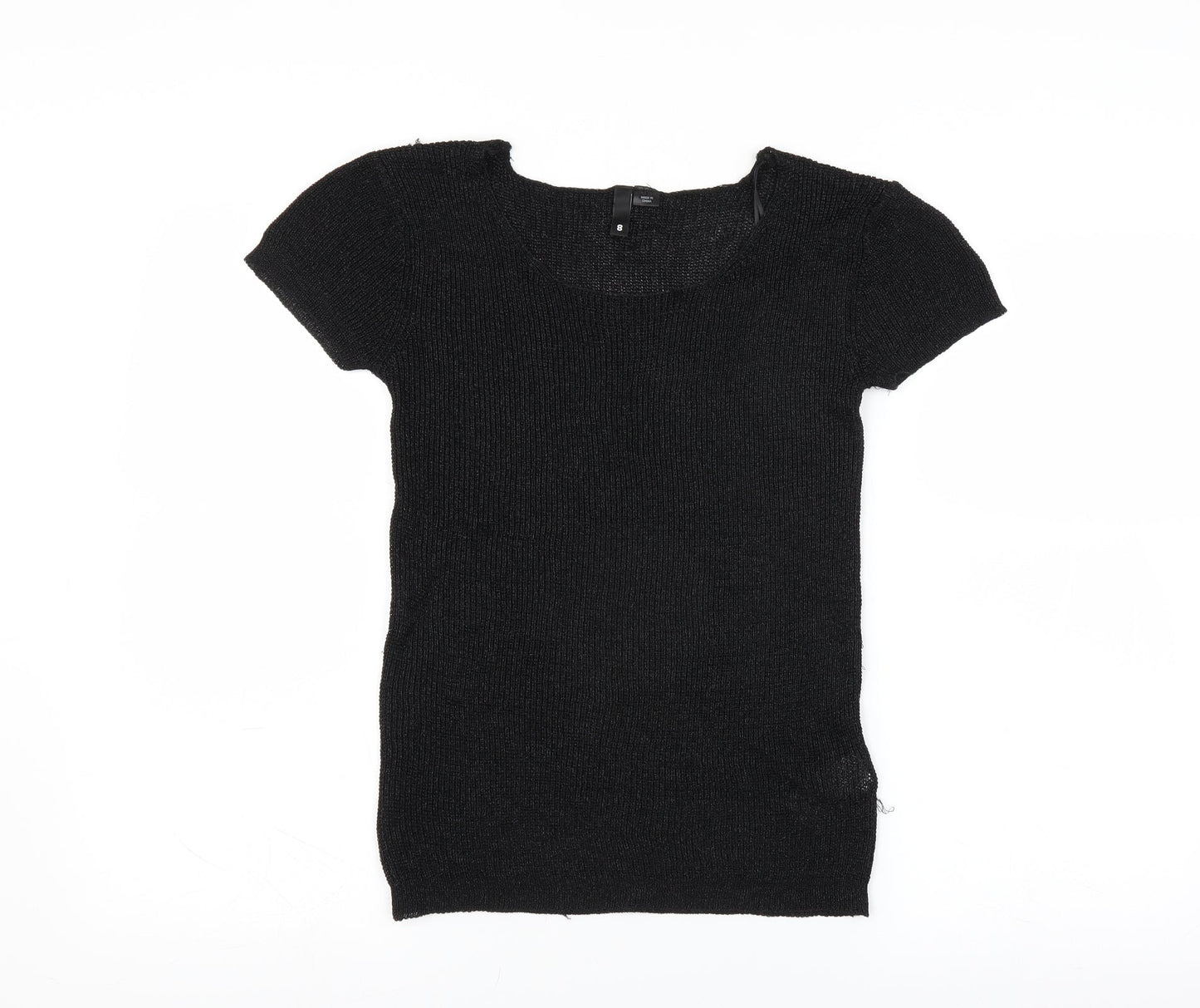 Divided by H&M Womens Black   Pullover Jumper Size 8