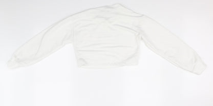 PRETTYLITTLETHING Womens White   Basic T-Shirt Size 12