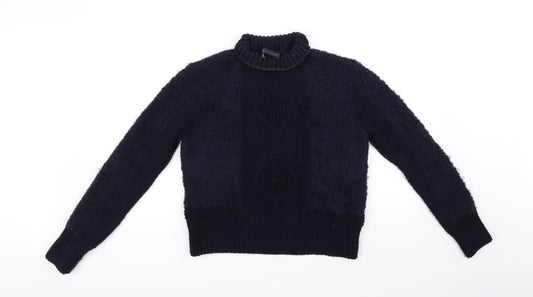 M&S Collection Womens Blue   Pullover Jumper Size 12