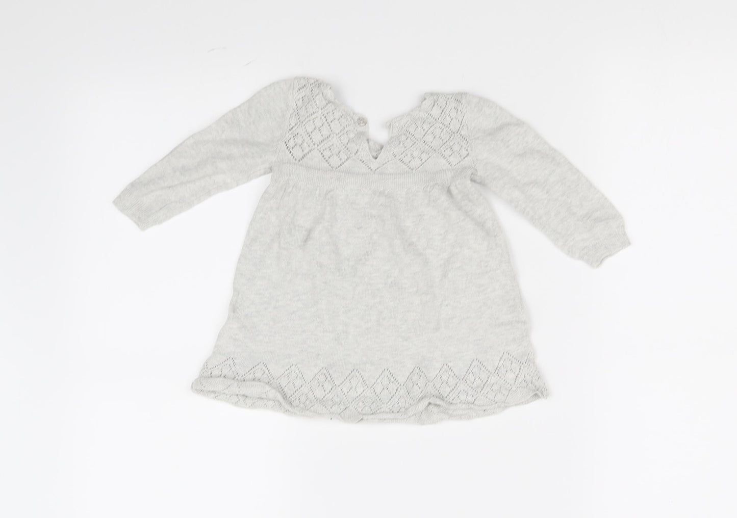 NEXT  Grey   Fit & Flare  Size 3-6 Months