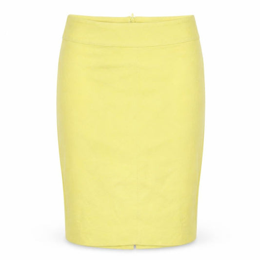 Marella Womens Yellow   Flare Skirt Size 8