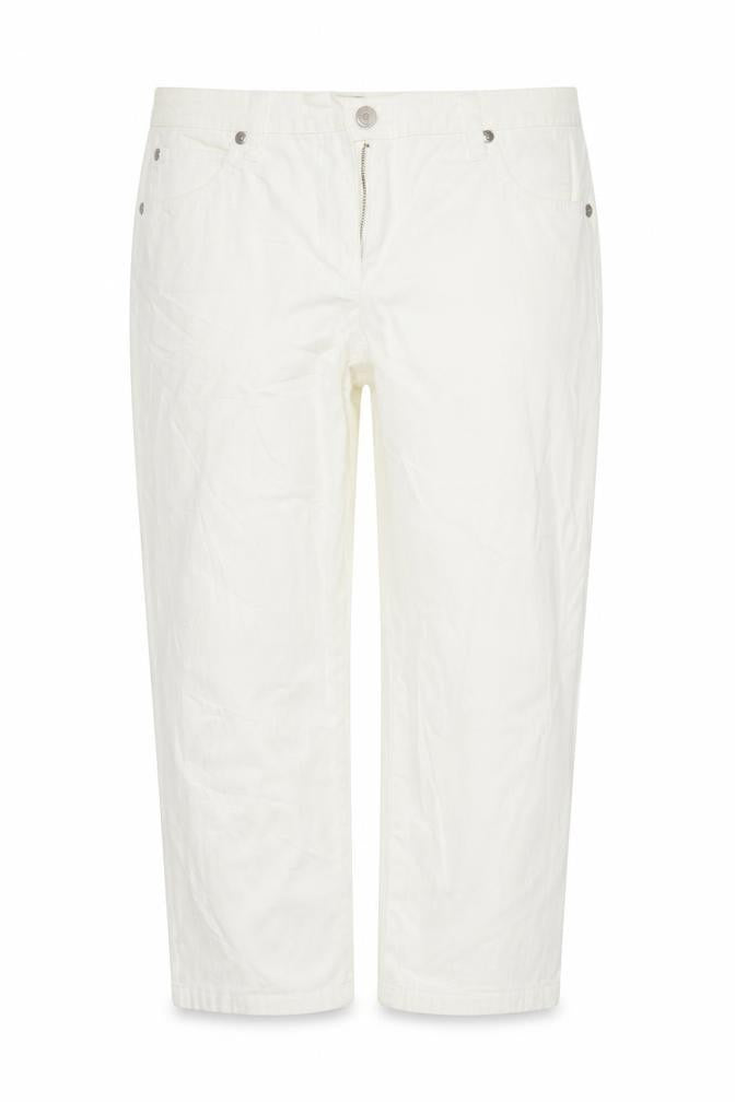 Bonprix Womens White Trousers Size 12 L23 in