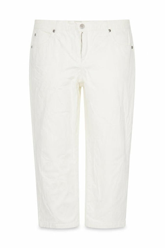 Bonprix Womens White Trousers Size 12 L23 in