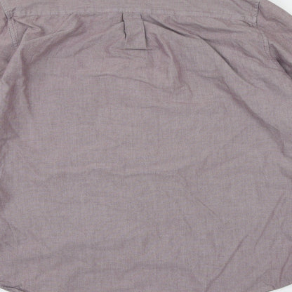 Topman Mens Purple    Button-Up Size M