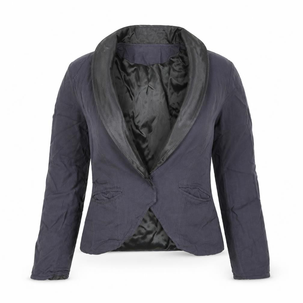 Crafted Womens Purple   Jacket Blazer Size 10