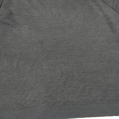 George Mens Grey  Knit Pullover Jumper Size L