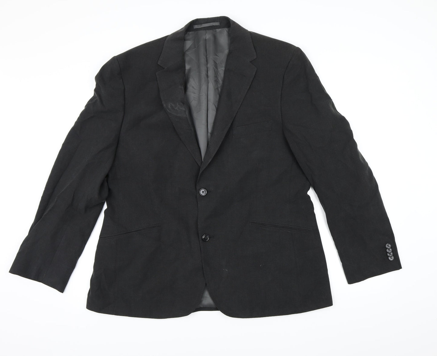 Marks and Spencer Mens Grey  Rayon Jacket Blazer Size 42