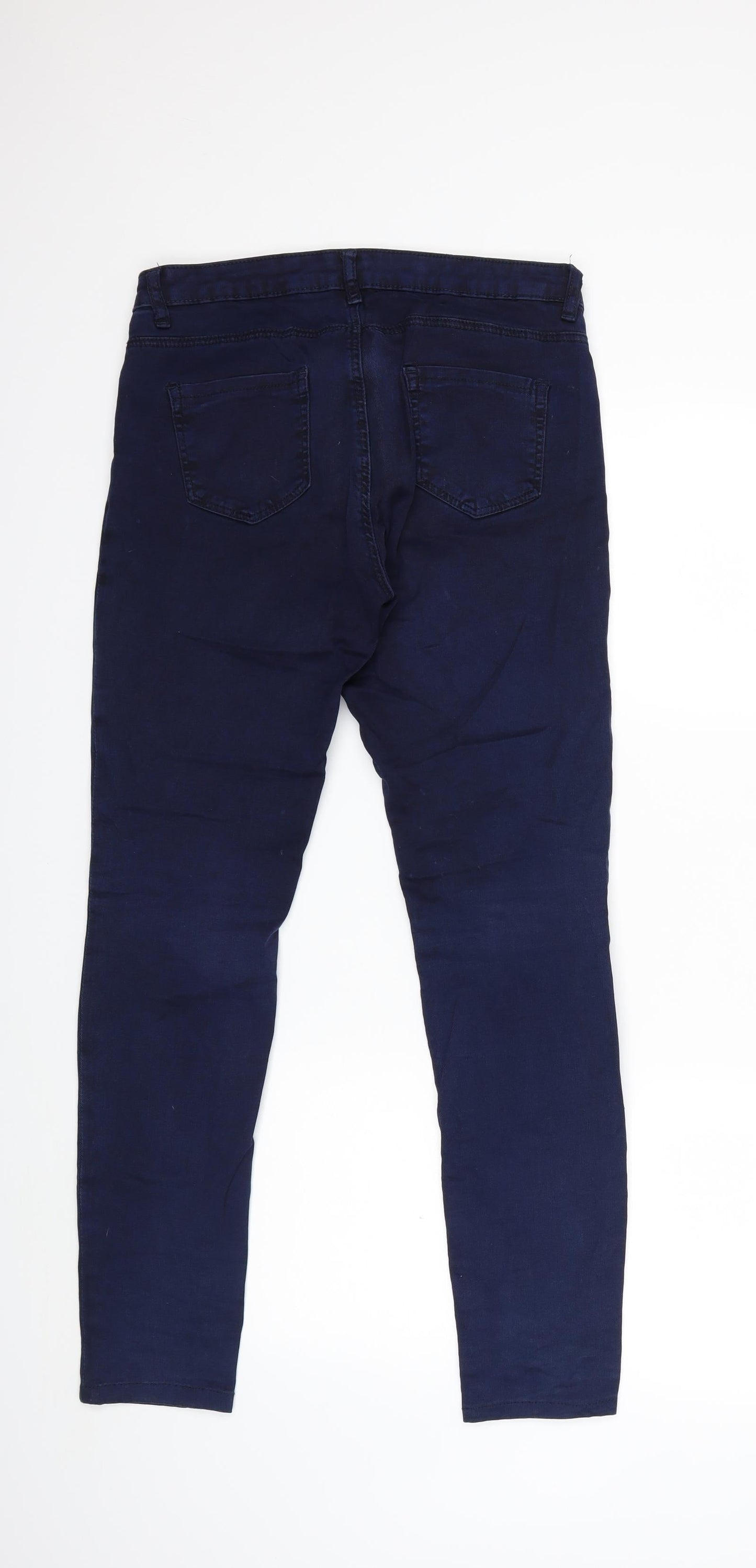 Denim & Co. Womens Blue  Denim Skinny Jeans Size 30 in L28 in