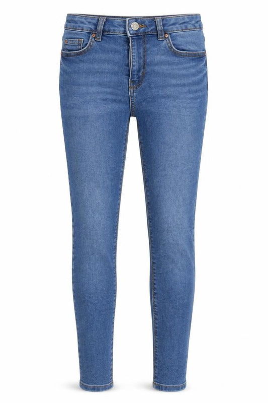 Denim & Co. Womens Blue  Denim Skinny Jeans Size 6 L25 in