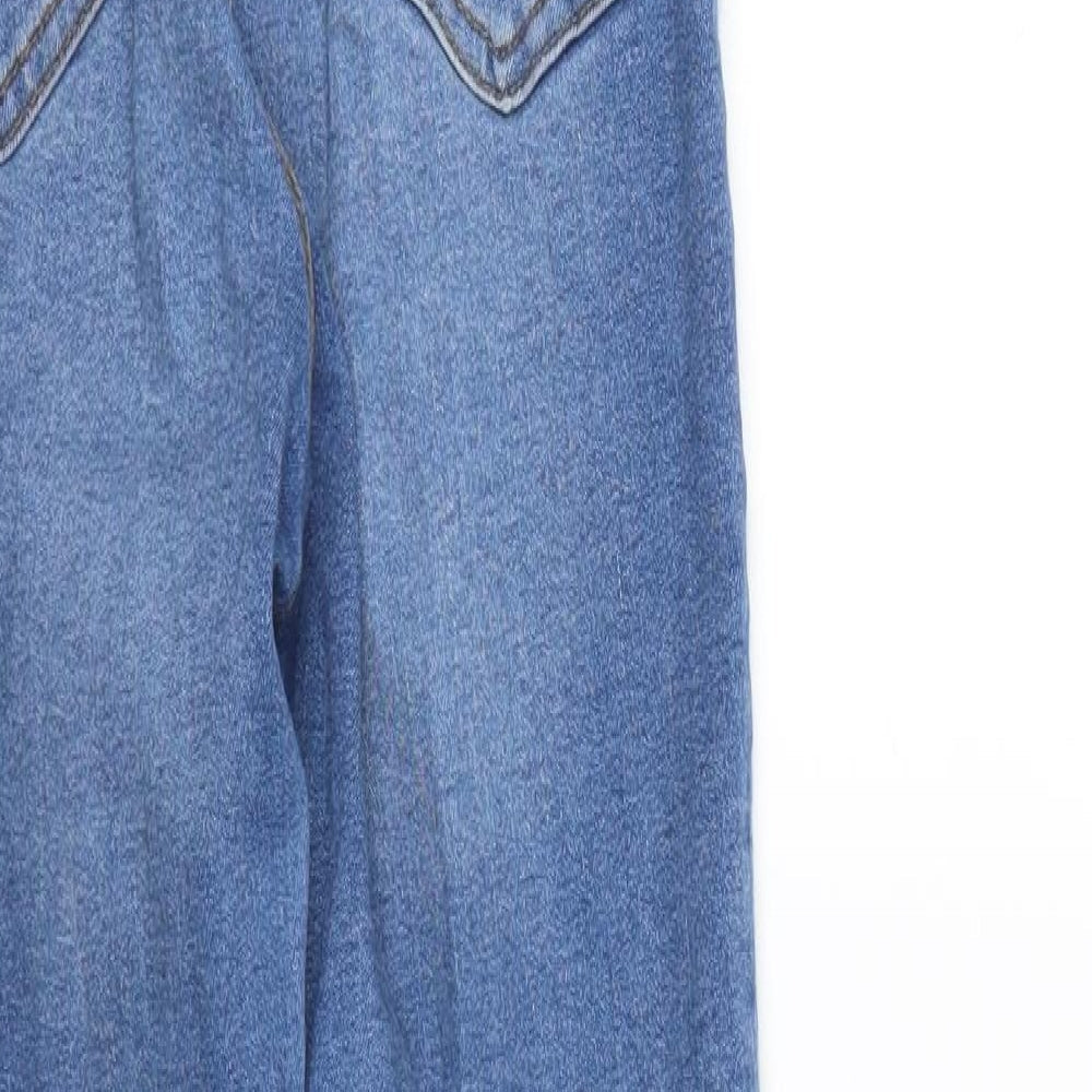 Denim & Co. Womens Blue  Denim Skinny Jeans Size 6 L25 in