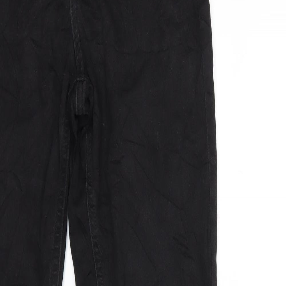 villa Womens Black  Denim Skinny Jeans Size S L30 in