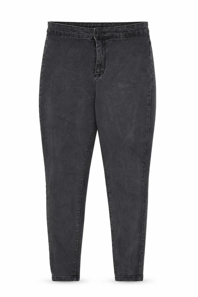 Denim & Co. Womens Black  Denim Skinny Jeans Size 14 L27 in