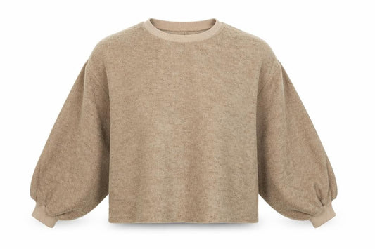 Zara Womens Brown   Pullover Sweatshirt Size M
