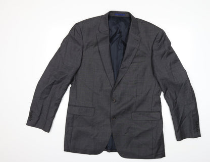Next Mens Grey   Jacket Suit Jacket Size 42