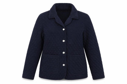 Bonmarché Womens Blue Quilted Coat Size 16