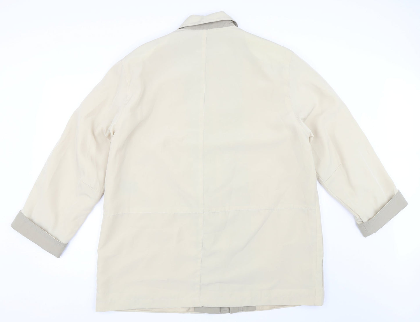 Bonmarché Womens Beige   Overcoat Coat Size 18