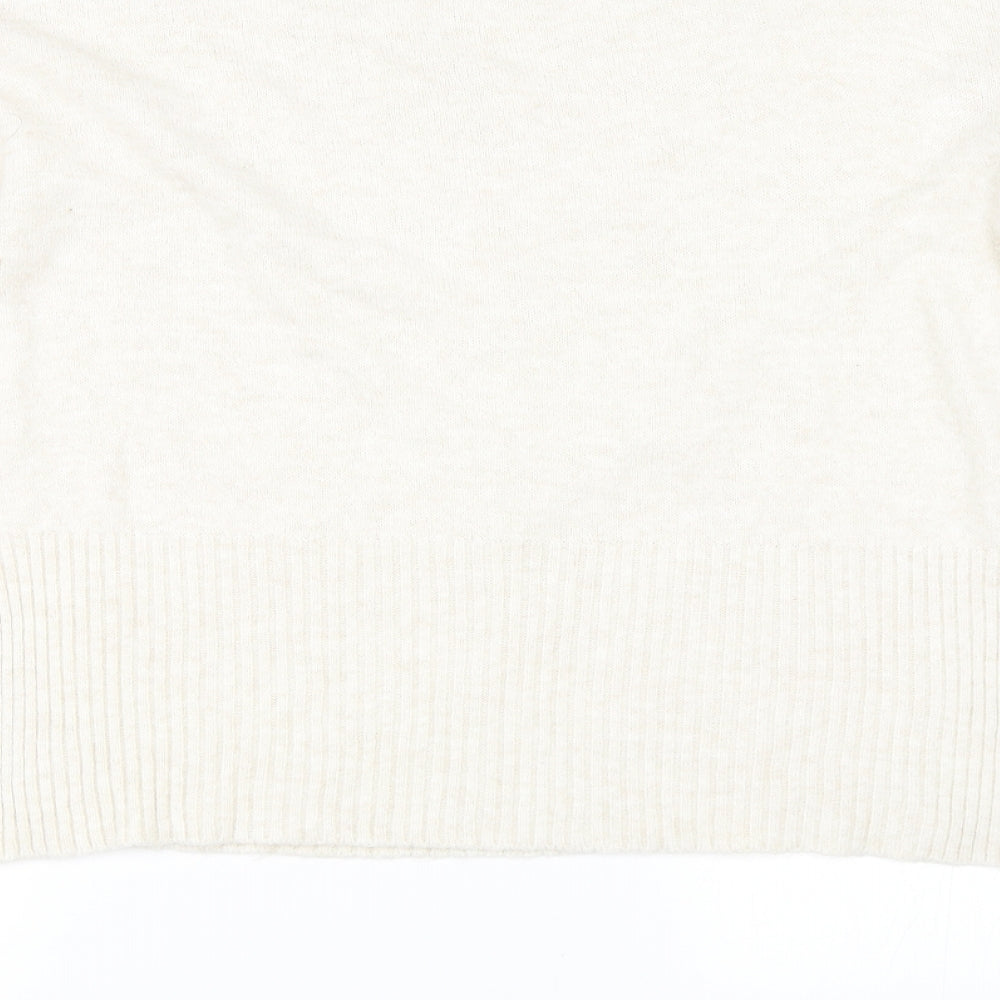 River Island Womens Beige   Pullover Jumper Size M
