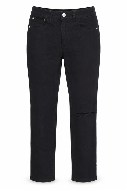 Bik bok Womens Black  Denim Straight Jeans Size M L26 in