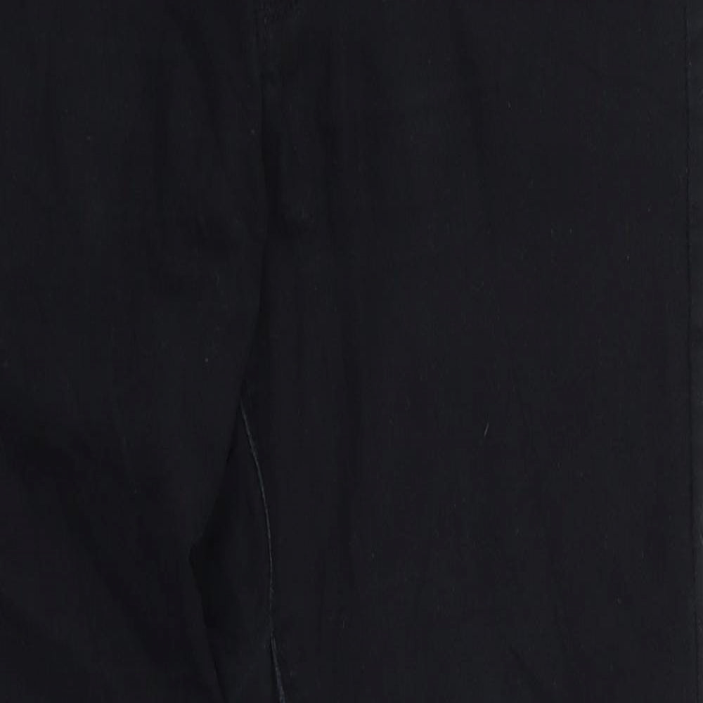 Bik bok Womens Black  Denim Straight Jeans Size M L26 in