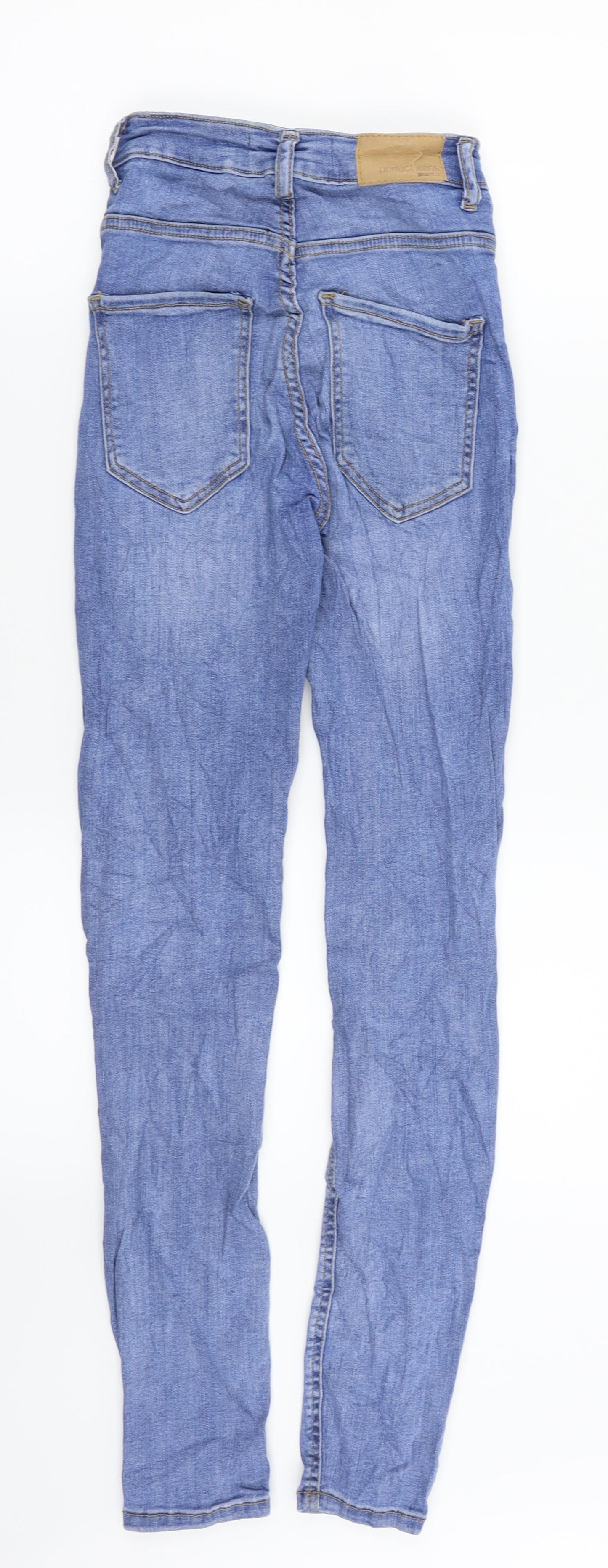 Ginatricot Womens Blue  Denim Skinny Jeans Size XS L27 in