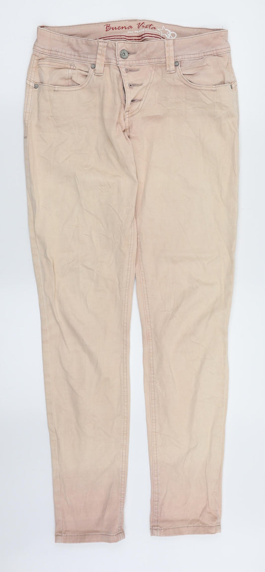Buena Vista Womens Pink   Straight Jeans Size XS L30 in