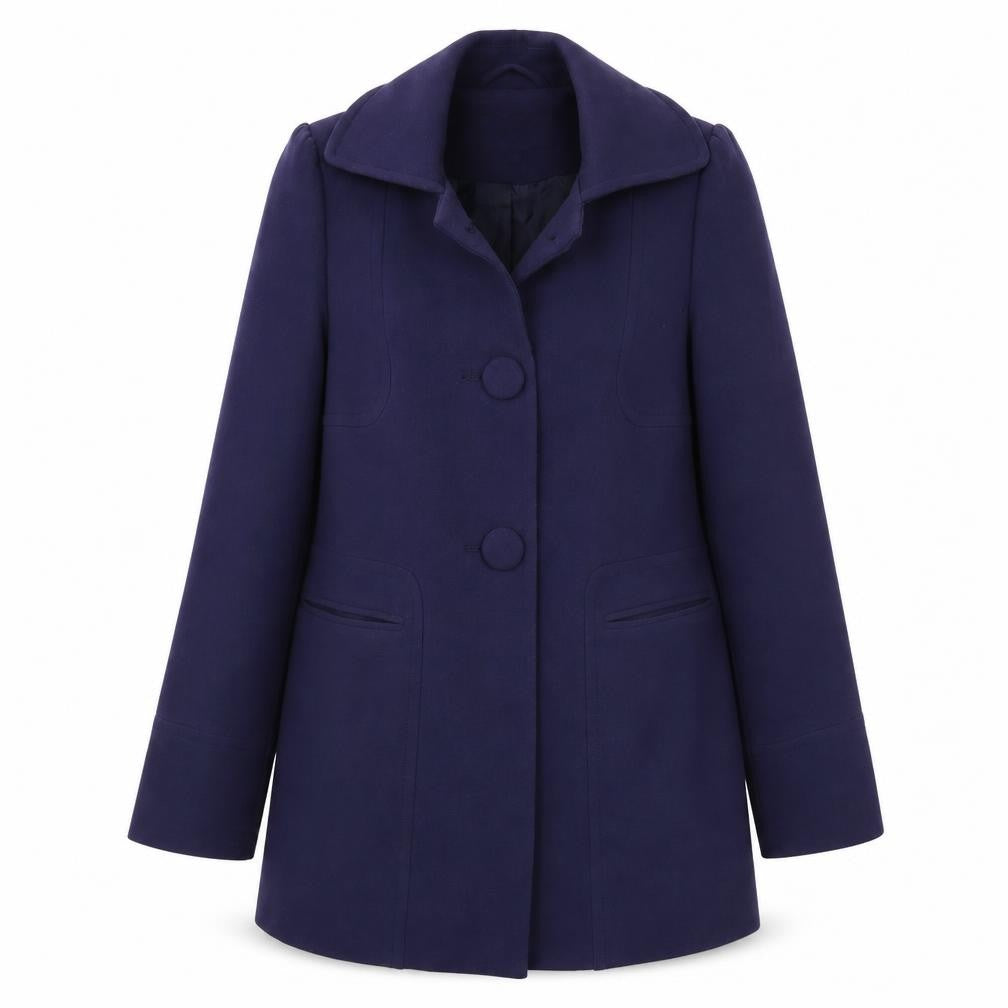 Papaya Womens Purple   Jacket Coat Size 8