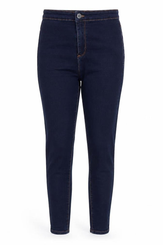 Denim & Co. Womens Blue   Skinny Jeans Size 8 L28 in