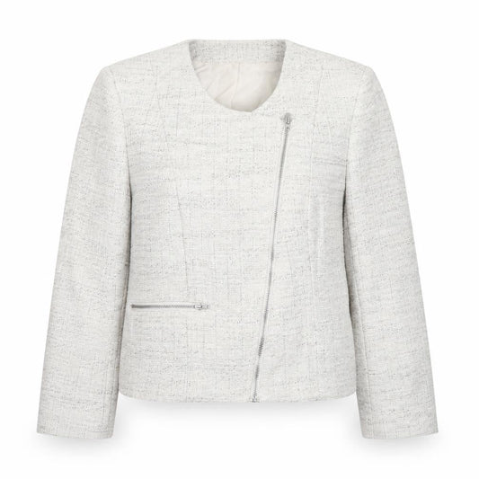H&M Womens Ivory   Jacket Coat Size 6