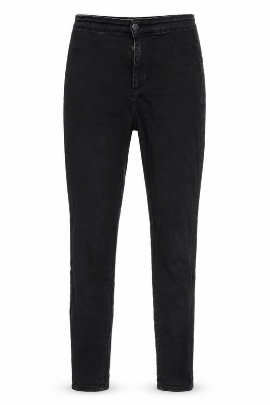 Denim & Co. Womens Black   Skinny Jeans Size 8 L27 in