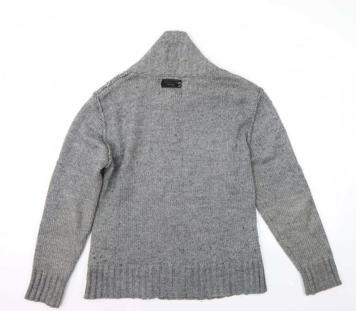 Rv605 Mens Grey   Pullover Jumper Size M