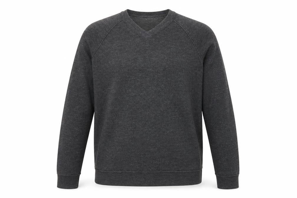 Burton Mens Grey  Knit Pullover Jumper Size L