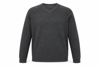 Burton Mens Grey  Knit Pullover Jumper Size L
