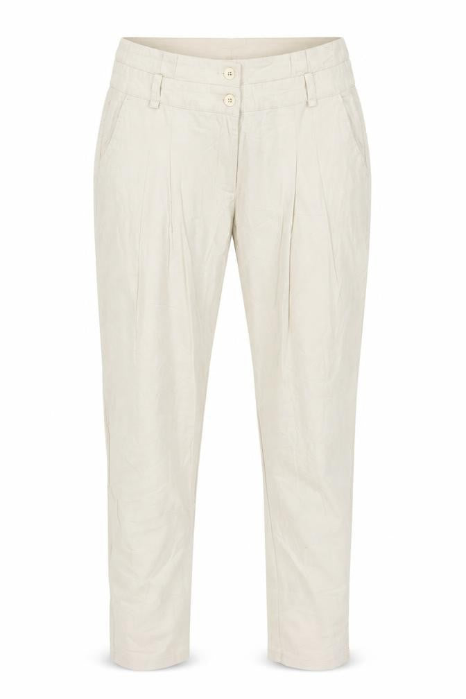 Flame Womens Beige   Trousers  Size 12 L28 in